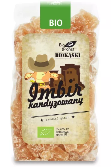Bio Planet Imbir kandyzowany 400 g Bio