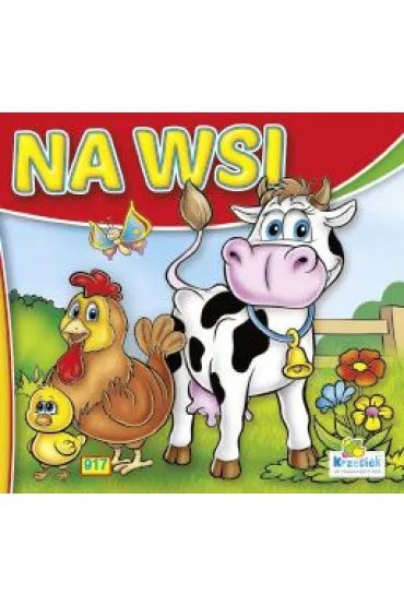 Na wsi - Krowa i kura. Ksi��eczka harmonijka