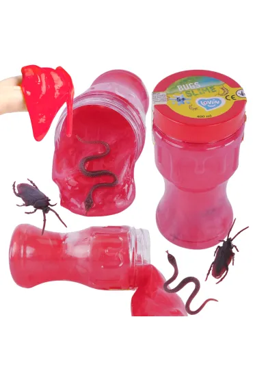 Glutek slime robaki 400ml MIX Lovin