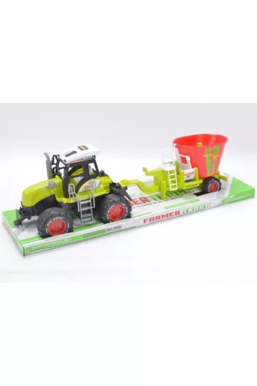 Traktor z maszyn� rolnicz� Trifox