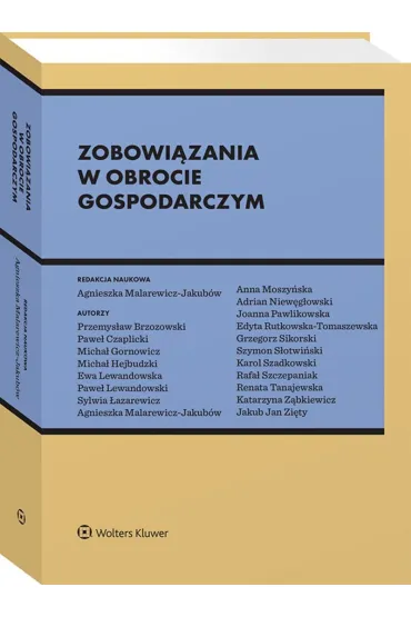 Zobowi�zania w obrocie gospodarczym