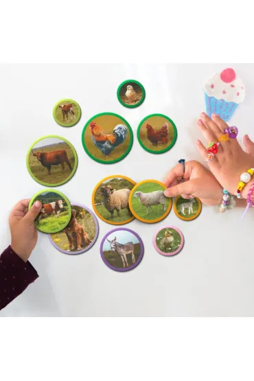 Zestaw magnetyczny Montessori Zwierz�ta na farmie