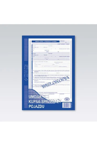 Michalczyk i Prokop Umowa kupna-sprzeda�y pojazdu