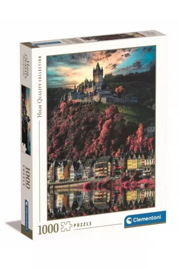 Puzzle 1000 el. High Quality Collection. Cochem Castle Clementoni
