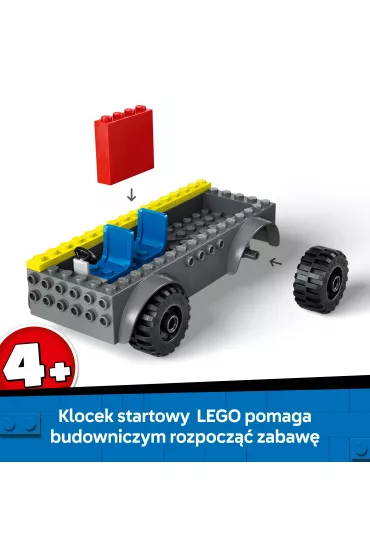 LEGO City W�z stra�acki z drabin� 60463