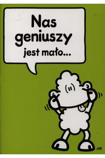 Kukartka Karnet B6 Sheepworld Urodziny, geniusze 00003
