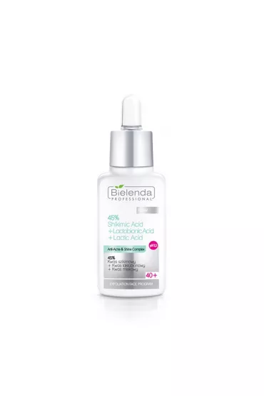 Bielenda Professional Anti-Acne 45% kwas szikimowy + kwas laktobionowy + kwas mlekowy 30 g