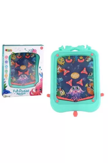 Gra zr�czno�ciowa mini pinball LeanToys