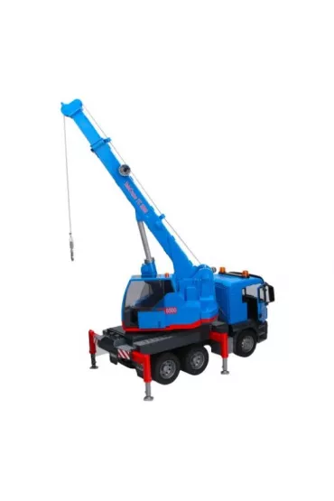 MAN TGS z d�wigiem - niebieski Bruder