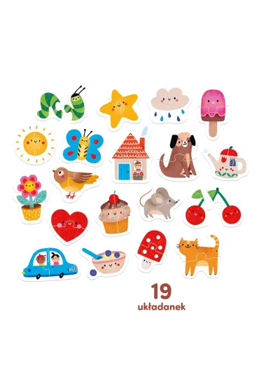 Czuczu Moje pierwsze puzzle do pary Bright Junior Media