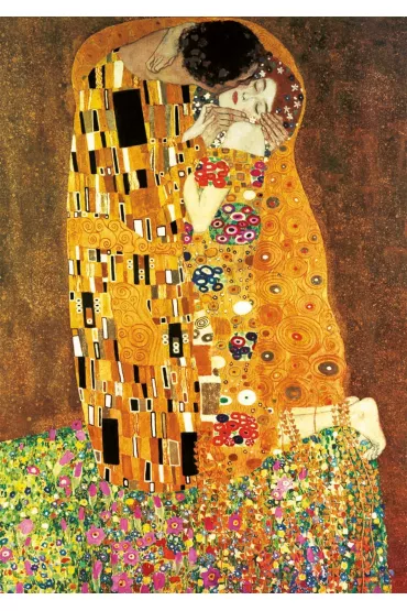 Puzzle 2x1000 el. Poca�unek, Dziewica, Gustav Klimt Educa - Gustav Klimt