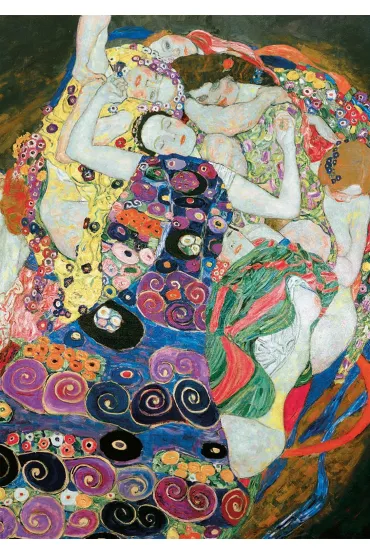Puzzle 2x1000 el. Poca�unek, Dziewica, Gustav Klimt Educa - Gustav Klimt