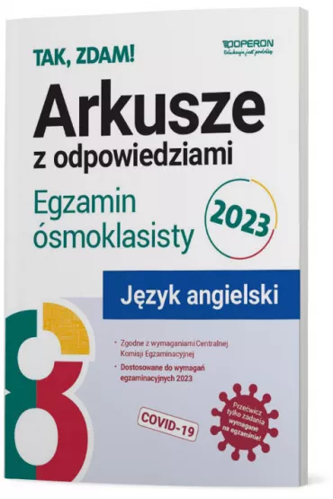 Egzamin �smoklasisty 2023. Arkusze z odpowiedziami. J�zyk angielski - Anna  Tracz