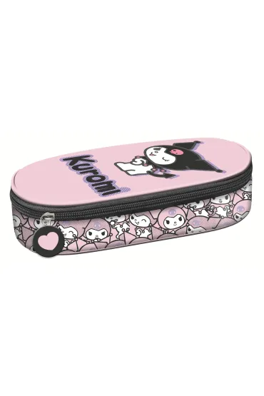 St. Majewski Pi�rnik saszetka usztywniona z wewn�trzn� klapk� Kuromi Pink
