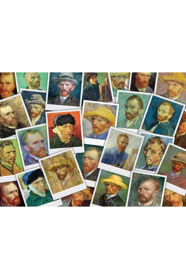 Puzzle 1000 el. Van Gogh Selfiies Eurographics