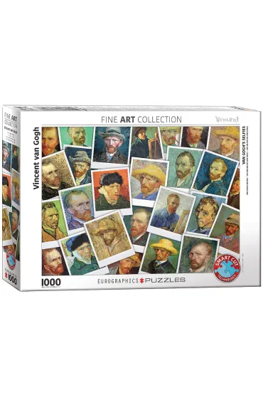 Puzzle 1000 el. Van Gogh Selfiies Eurographics