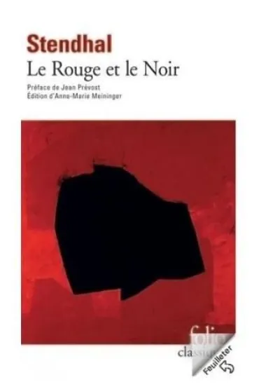 Rouge et noir - Stendhal