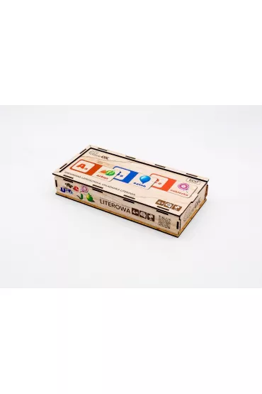 Puzzle Drewniana uk�adanka - Literowa PuzzleOK