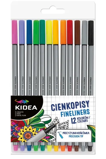 Derform Cienkopisy 12 szt.