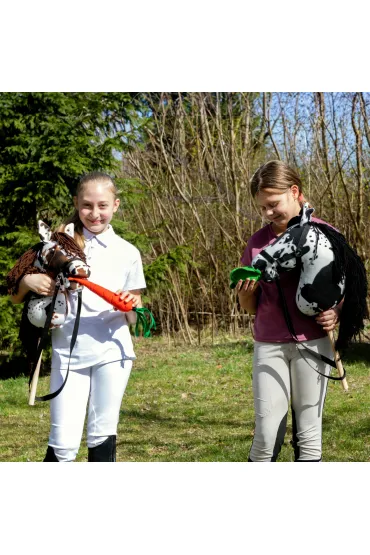 Hobby Horse Skippi. Ko� na kiju gniado-srokaty