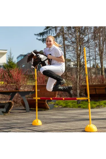Hobby Horse Skippi. Ko� na kiju gniado-srokaty