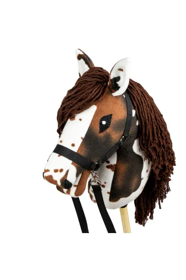Hobby Horse Skippi. Ko� na kiju gniado-srokaty