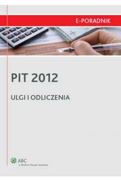 eBook PIT 2012 - ulgi i odliczenia pdf epub
