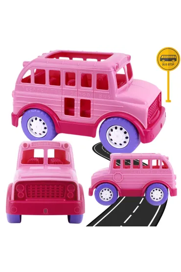 Autobus r�owy Technok
