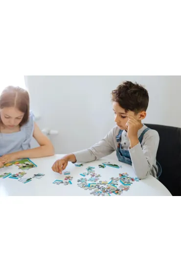 Puzzle 3w1 (20+36+50 el.) Myszka Miki z przyjaci�mi Trefl