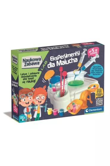 Eksperymenty dla malucha Clementoni