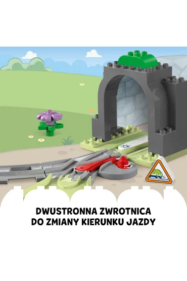 LEGO DUPLO Tunel i tory kolejowe — zestaw rozszerzaj�cy 10425