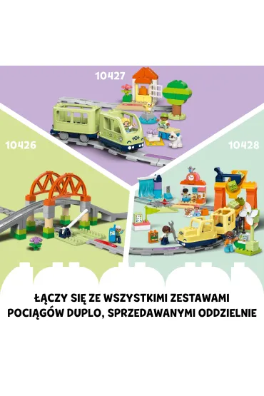 LEGO DUPLO Tunel i tory kolejowe — zestaw rozszerzaj�cy 10425