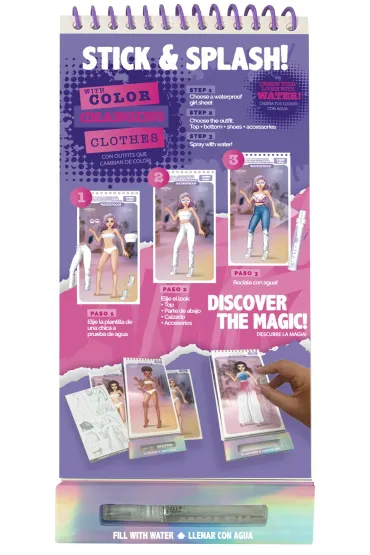 Zestaw kreatywny szkicownik WOW Splash and Create Mini WOW00142 KIDS EUROSWAN