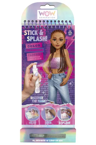 Zestaw kreatywny szkicownik WOW Splash and Create Mini WOW00142 KIDS EUROSWAN