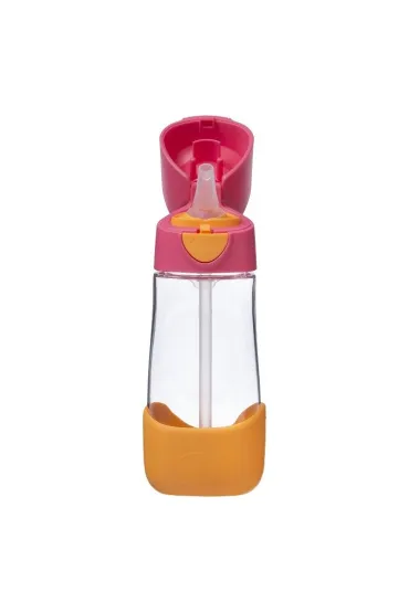 b.box Butelka tritanowa ze s�omk� Strawberry Shake 450 ml