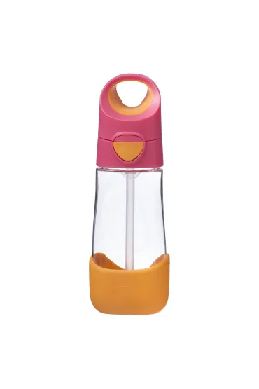 b.box Butelka tritanowa ze s�omk� Strawberry Shake 450 ml