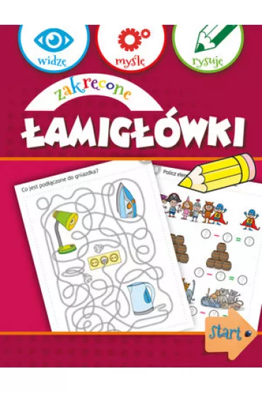 Zakr�cone �amig��wki. Widz�, my�l�, rysuj� - Anna Wi�niewska