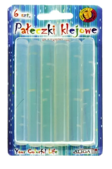 Aliga Klej do pistoletu bezbarwny 11x100 mm