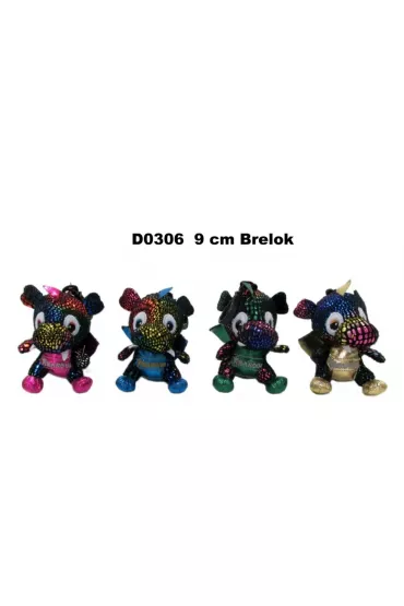 Sun-Day Brelok smok "Krak�w" 9cm MIX