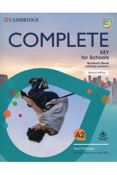 Complete Key for Schools A2. Student's Book without answers with Online Practice