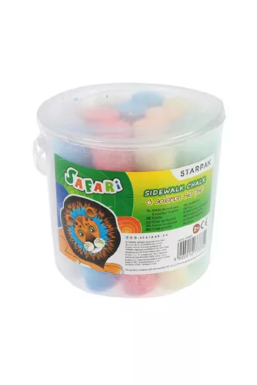 Starpak Kreda do pisania po chodniku 15 szt.