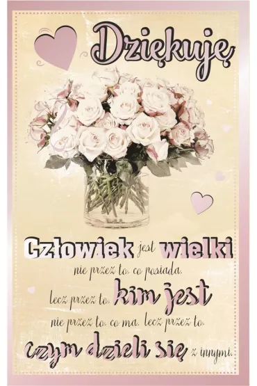 AbCard Kartka Dzi�kuj� U21