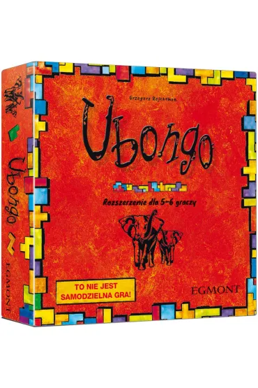 Ubongo dodatek dla 5-6 gracza Egmont