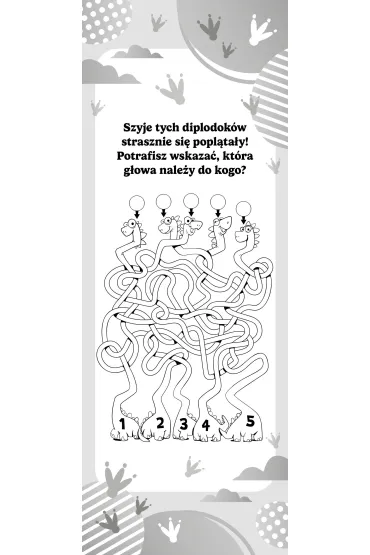 Wydrapywanka 80X215 Dinozaury. Zadania & zdrapki SKRZAT 074888 - Wioleta �y�owska