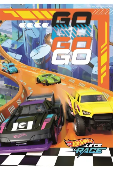 Puzzle 104 el. SuperColor. Hot Wheels Clementoni