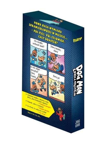 Dogman. Epicka kolekcja. Tom 1-3 - Dav Pilkey