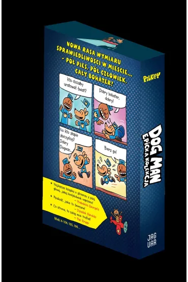 Dogman. Epicka kolekcja. Tom 1-3 - Dav Pilkey