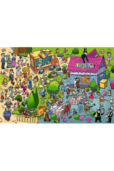 Puzzle 160 el. Trefliki celebruj�