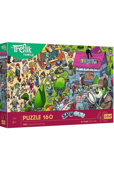 Puzzle 160 el. Trefliki celebruj�