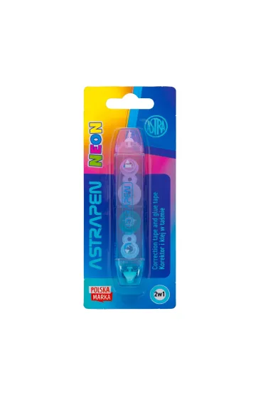 Astra Korektor i klej w ta�mie 2w1 - Neon Line, 1 szt.
